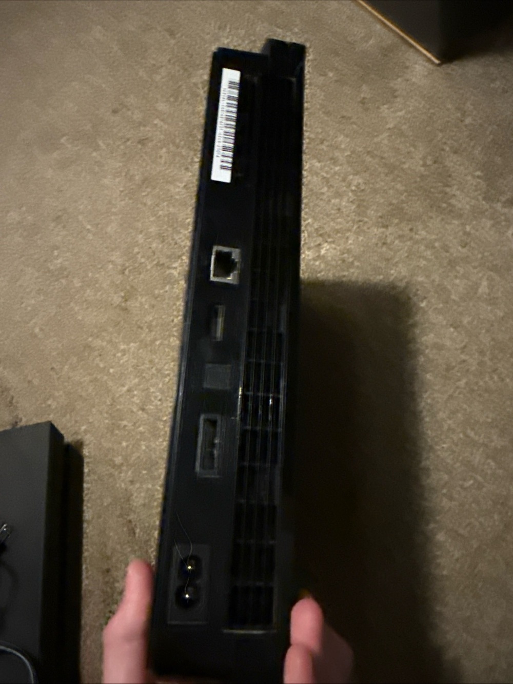 Sony PS3 Slim Console in Black with Gloss Trim - Picture 4 of 4